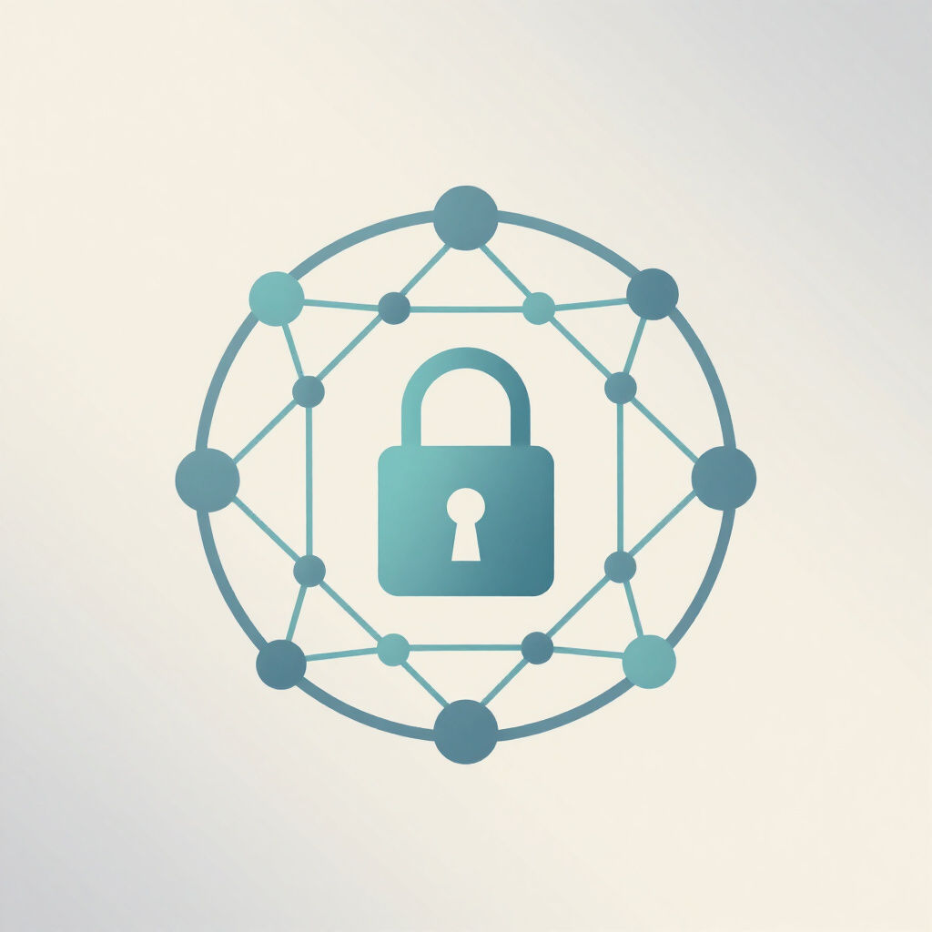 Cybersecurity defense icon